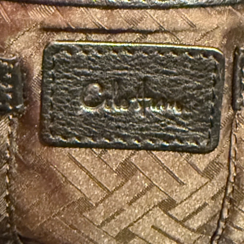 Cole Haan Small Denney Bag Black Chestnut Spectator Saddle Unit Style B21826